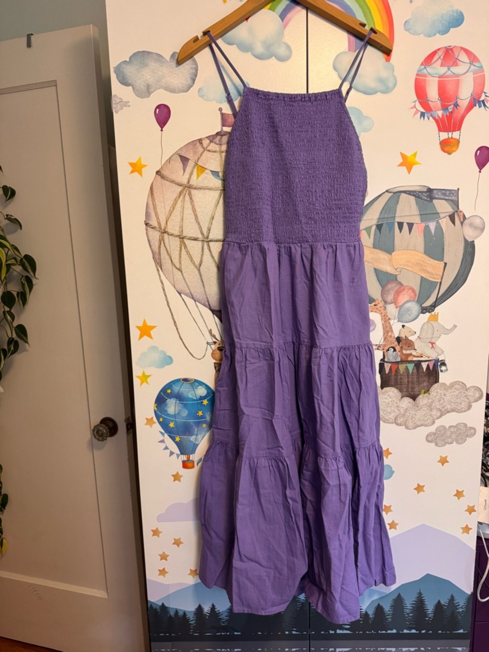 Universal Threads smock top sundress like new medium lilac purple